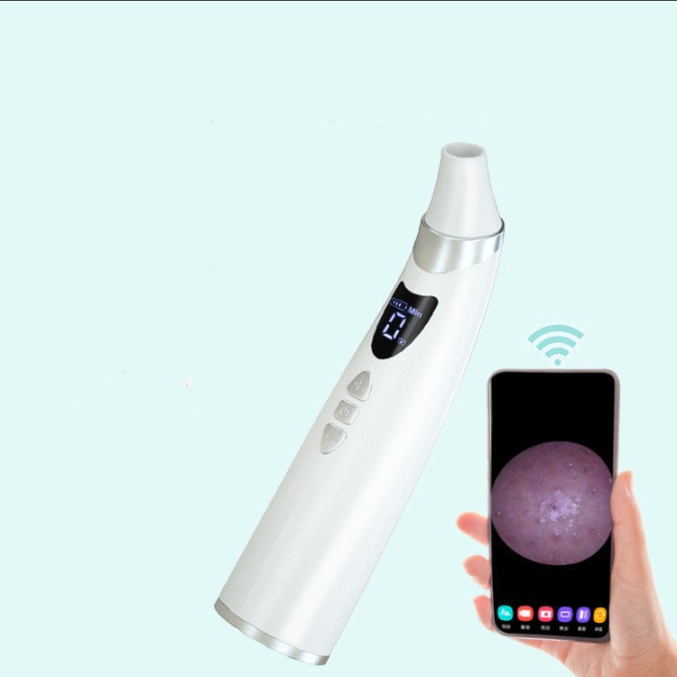 Electric Blackhead Remover with Visual Camera – Deep Pore Vacuum Cleaner & Suction Tool