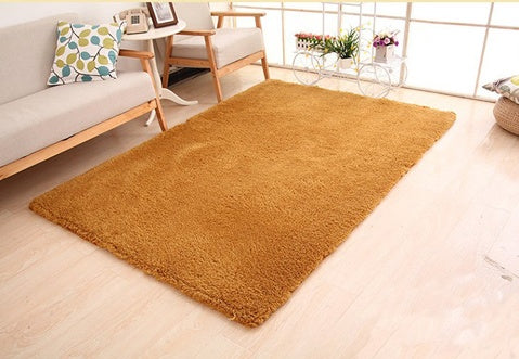 Fluffy Velvet Area Rug – Soft Non-Slip Carpet for Living Room, Bedroom & Kitchen