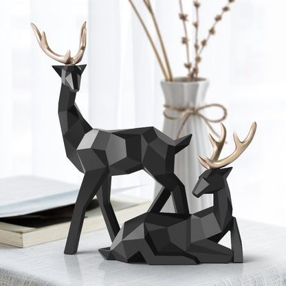 Modern Resin Deer Statue – Elegant Home Decor Table Ornament