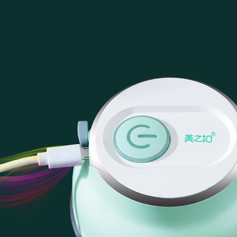 Mini Electric Garlic Chopper – USB Rechargeable Food Cutter & Grinder