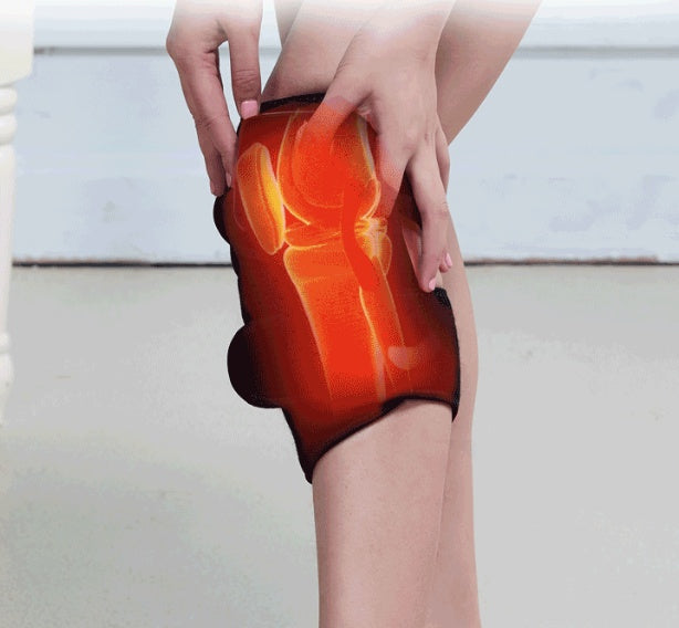 Infrared Knee & Joint Heating Massager – Vibration Therapy Wrap for Pain Relief