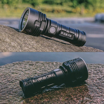 Rechargeable Super Bright LED Flashlight – Zoomable Outdoor Torch