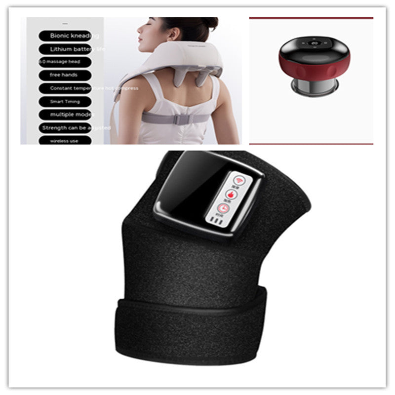 Infrared Knee & Joint Heating Massager – Vibration Therapy Wrap for Pain Relief