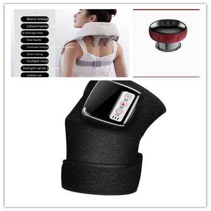 Infrared Knee & Joint Heating Massager – Vibration Therapy Wrap for Pain Relief