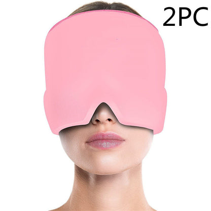 Ice Headache Relief Gel Eye Mask – Cold Therapy for Migraine & Puffy Eyes