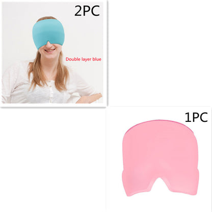 Ice Headache Relief Gel Eye Mask – Cold Therapy for Migraine & Puffy Eyes