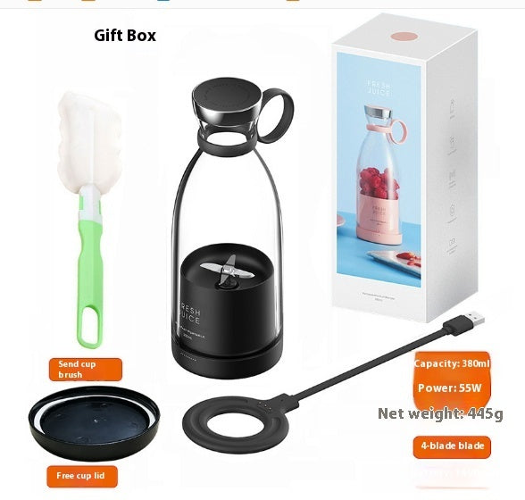 Portable USB Blender – Rechargeable Mini Juicer for Smoothies, Milkshakes & Protein Shakes 350ML