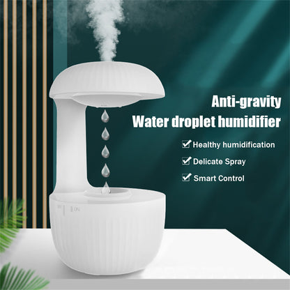 Anti-Gravity Air Humidifier – Silent Cool Mist Maker with Levitating Water Drops