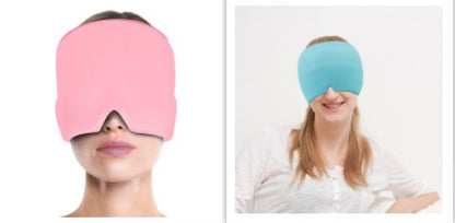 Ice Headache Relief Gel Eye Mask – Cold Therapy for Migraine & Puffy Eyes