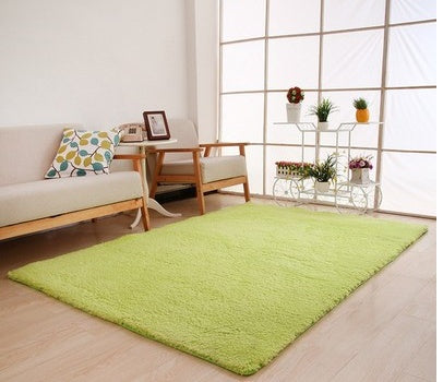 Fluffy Velvet Area Rug – Soft Non-Slip Carpet for Living Room, Bedroom & Kitchen