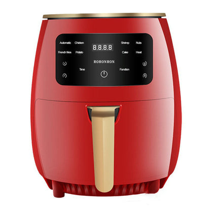 Smart Touch Air Fryer – 1400W Stainless Steel Electric Fryer with Auto Power-Off