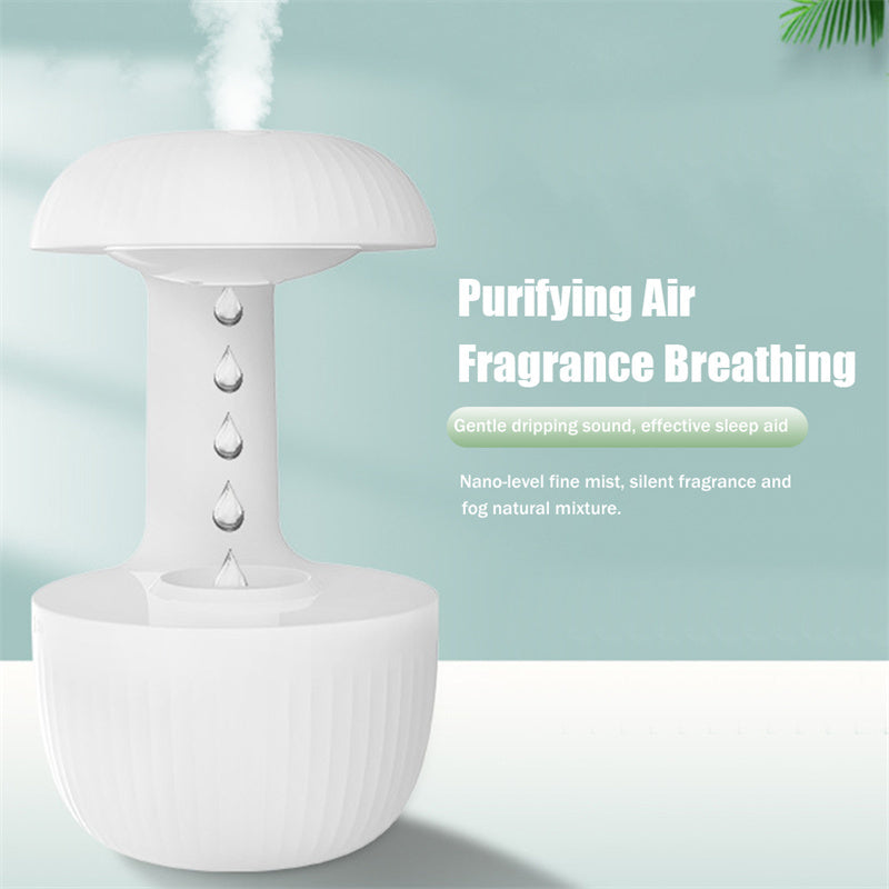Anti-Gravity Air Humidifier – Silent Cool Mist Maker with Levitating Water Drops