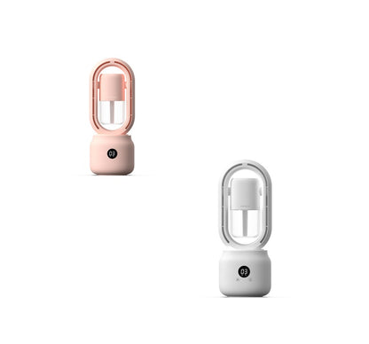 Portable Bladeless Mist Fan – USB Rechargeable Air Cooler