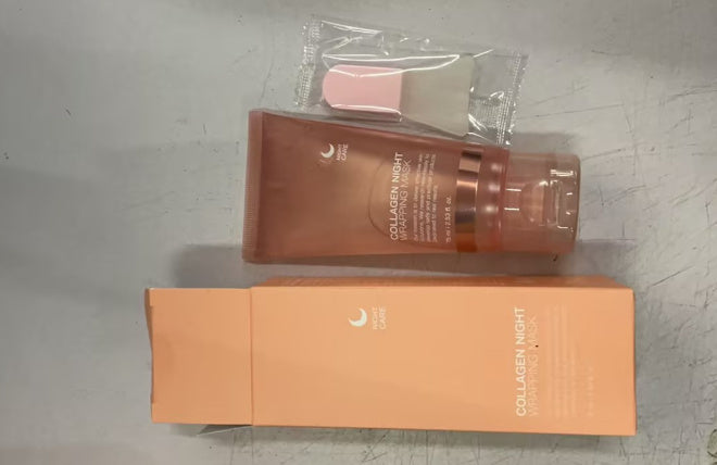 Collagen Night Wrapping Mask – Firming & Hydrating Peel-Off Skincare Treatment