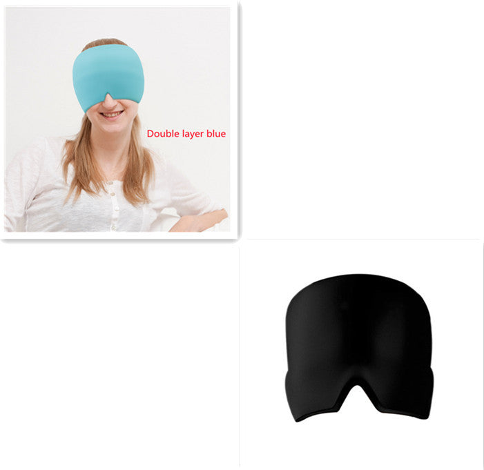 Ice Headache Relief Gel Eye Mask – Cold Therapy for Migraine & Puffy Eyes