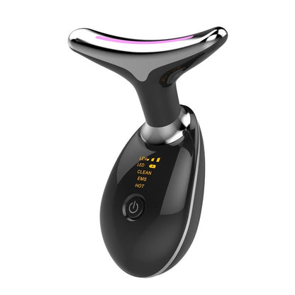 EMS Neck Tightening Massager – LED Therapy & Microcurrent Wrinkle Remover