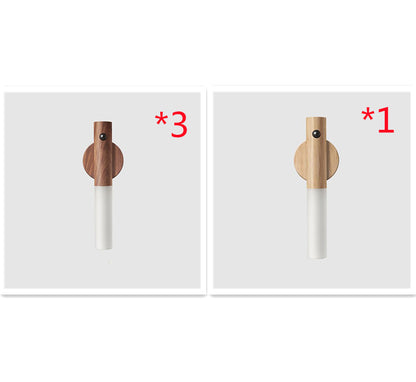 Motion Sensor Night Light – USB Rechargeable LED Wall Lamp