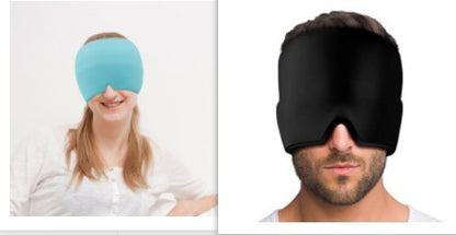 Ice Headache Relief Gel Eye Mask – Cold Therapy for Migraine & Puffy Eyes