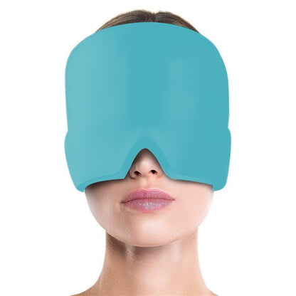 Ice Headache Relief Gel Eye Mask – Cold Therapy for Migraine & Puffy Eyes