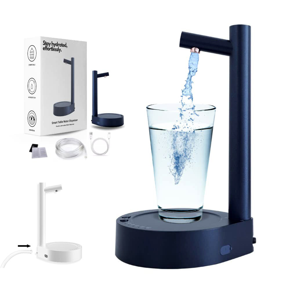 Electric Water Dispenser – USB Rechargeable Desk Pump for Gallon Bottles