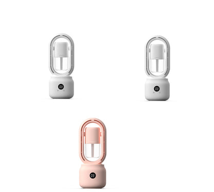 Portable Bladeless Mist Fan – USB Rechargeable Air Cooler