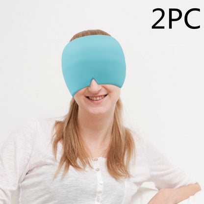Ice Headache Relief Gel Eye Mask – Cold Therapy for Migraine & Puffy Eyes