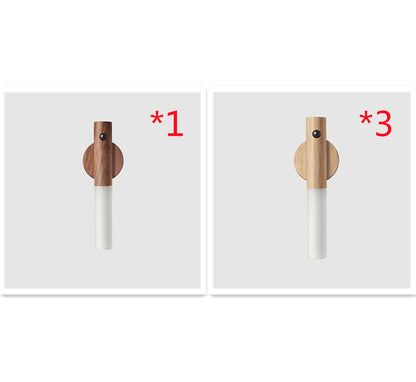 Motion Sensor Night Light – USB Rechargeable LED Wall Lamp